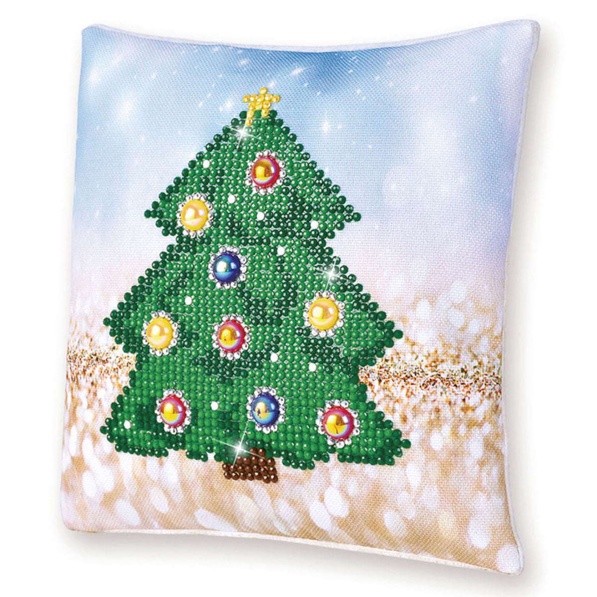 Diamond Painting Kit: Cushion: Christmas Tree – Readicut