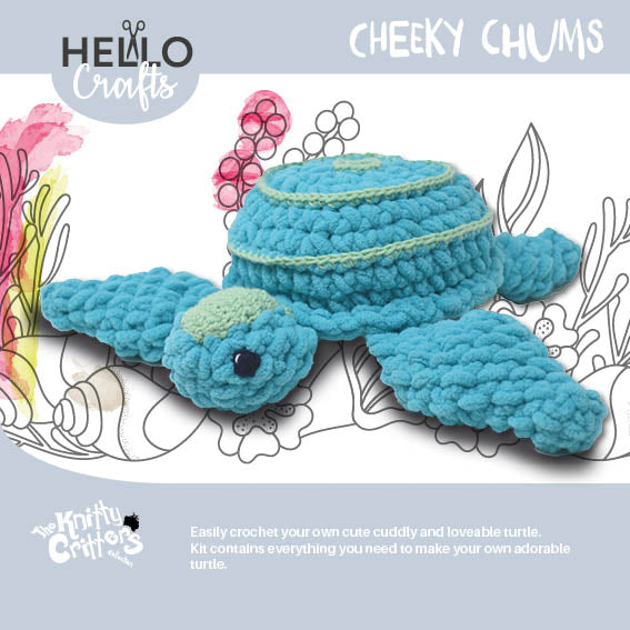 Knitty Critters - Cheeky Chums - Turtle – Readicut