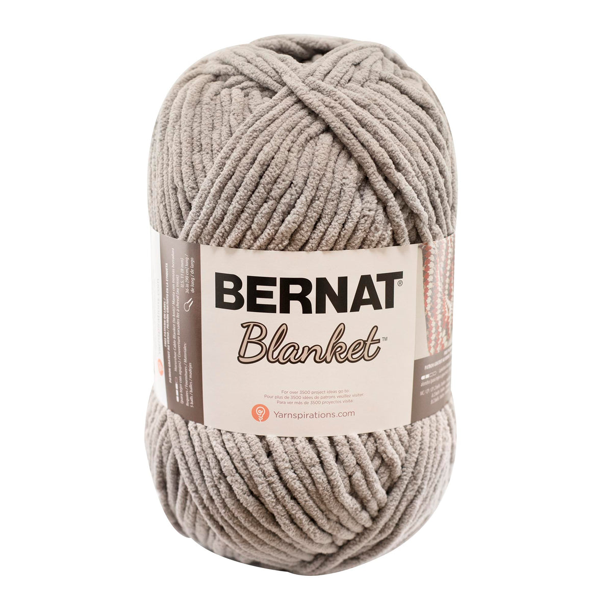  Bernat Blanket Coal Yarn - 2 Pack of 300g/10.5oz
