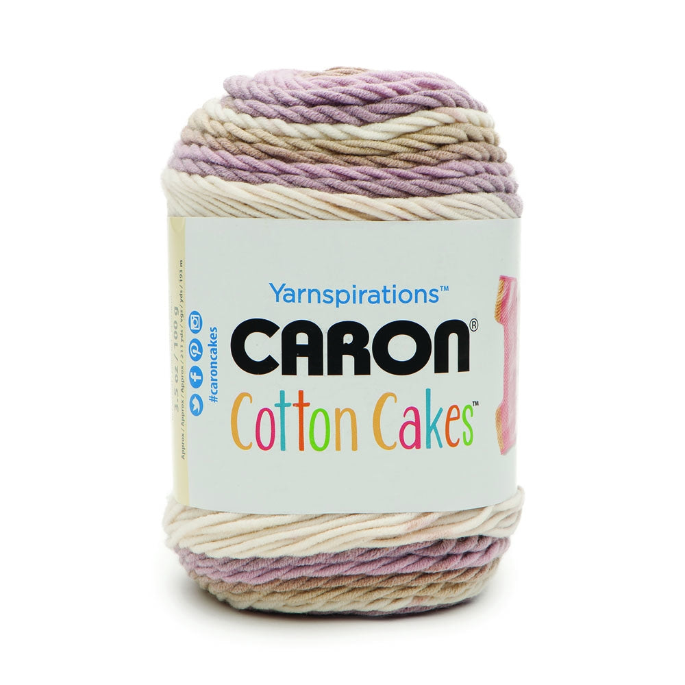Caron Cotton Cakes Aran 100g Knitting Crochet Yarn Cotton, Acrylic