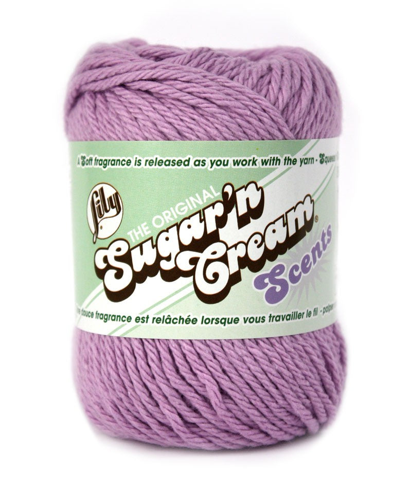 Lily Sugar'N Cream Hot Pink Yarn - 6 Pack of 71g/2.5oz - Cotton - 4 Medium  (Worsted) - 120 Yards - Knitting/Crochet