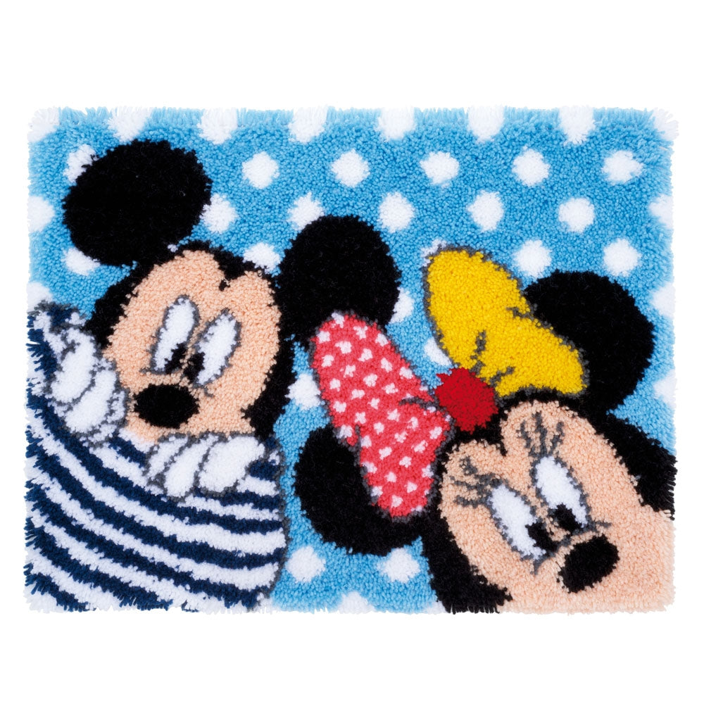 Disney Latch Hook Kit 12X12 Minnie Mouse