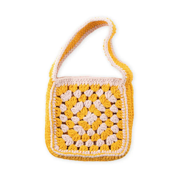 CROCHET PATTERN DOWNLOAD - FREE BERNAT CROCHET BIG GRANNY TOTE PATTERN