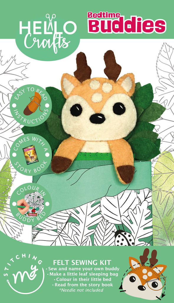 Bedtime Buddies Felt Sewing Kit - Darla the Deer