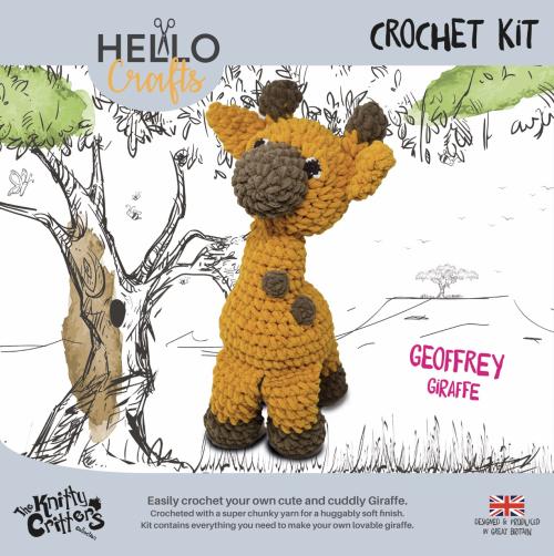 Knitty Critters - Geoffrey Giraffe