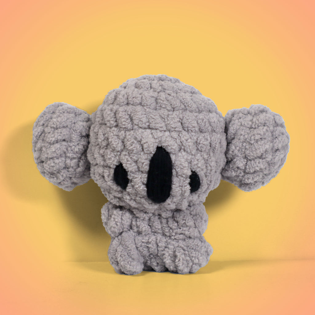 Knitty Critters - Yarnimals - Kenny The Koala | DIY Amigurumi Crochet Kit