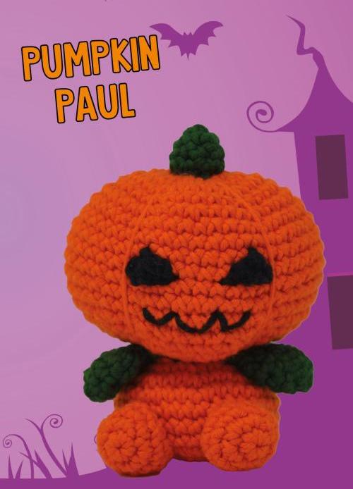 Knitty Critters - Creepy Capers - Pumpkin Paul