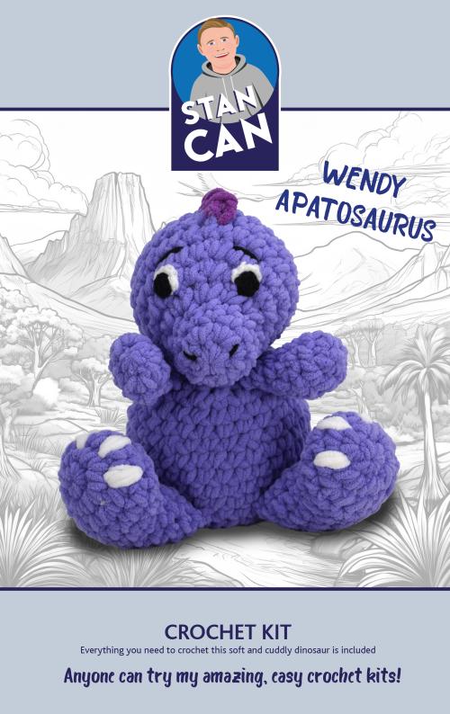 Stan Can - Dinosaur - Wendy Apatosaurus | Amigurumi Crochet Kit