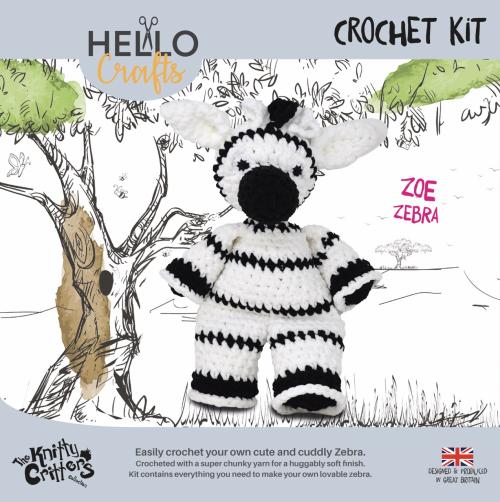 Knitty Critters - Zoe Zebra