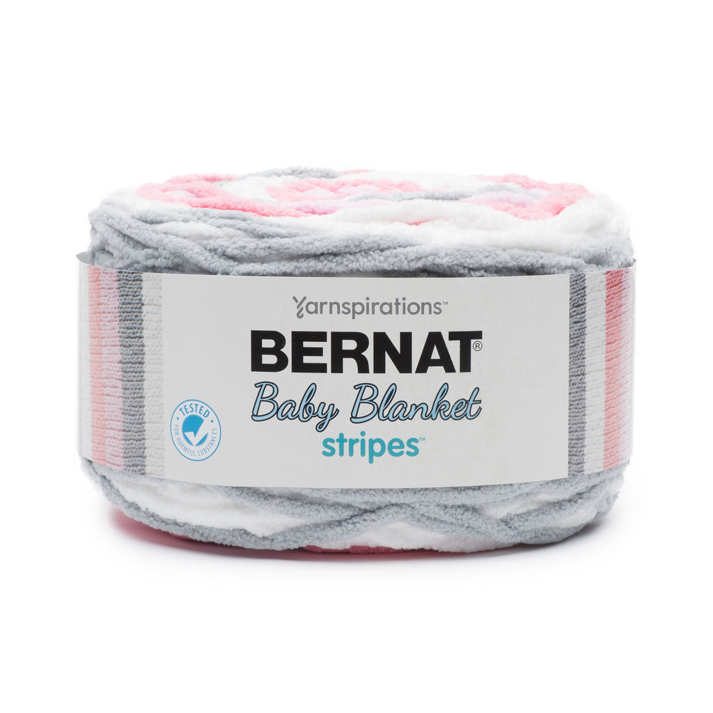 Bernat Baby Blanket Pitter Patter Yarn - 2 Pack of 300g/10.5oz - Polyester - 6 Super Bulky - 220 Yards - Knitting/Crochet