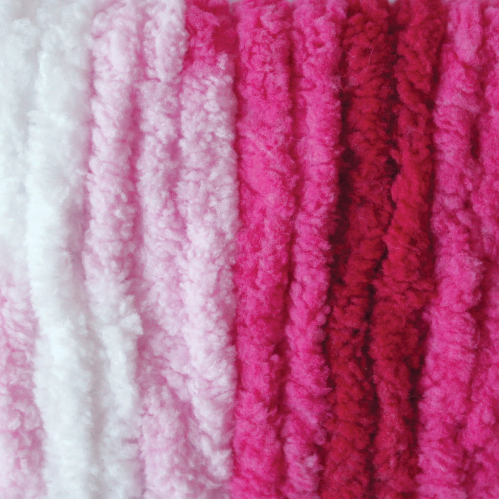 Bernat blanket brights raspberry ribbon sale